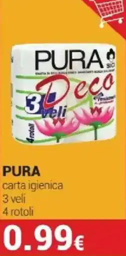 Tigotà PURA carta igienica offerta