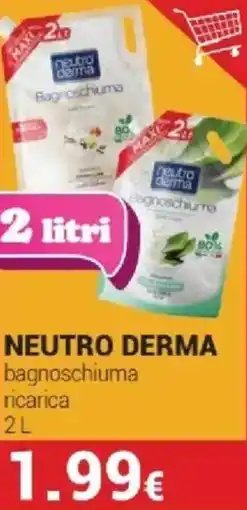 Tigotà NEUTRO DERMA bagnoschiuma ricarica offerta