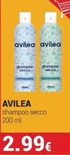 Tigotà AVILEA shampoo secco offerta
