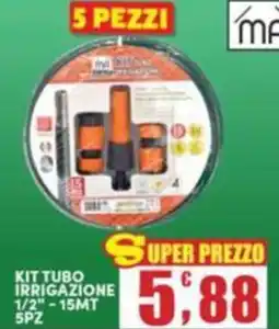 Maury's Kit tubo irrigazione 1/2"-15mt offerta