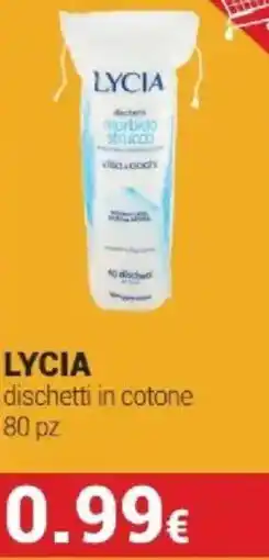 Tigotà LYCIA dischetti in cotone 80 pz offerta