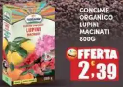 Maury's Fiorand concime organico lupini macinati offerta