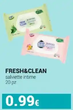 Tigotà FRESH&CLEAN salviette intime 20 pz offerta