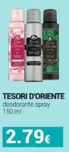 Tigotà TESORI D'ORIENTE deodorante spray offerta