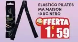 Maury's Elastico pilates ma maison nero offerta