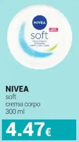 Tigotà NIVEA soft crema corpo offerta