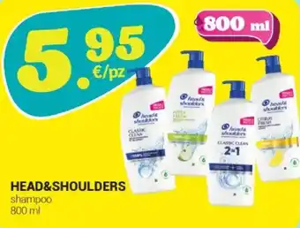 HEAD&SHOULDERS shampoo