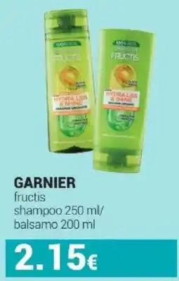 Tigotà GARNIER fructis shampoo/ balsamo offerta
