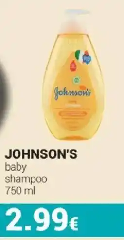 Tigotà JOHNSON'S baby shampoo offerta