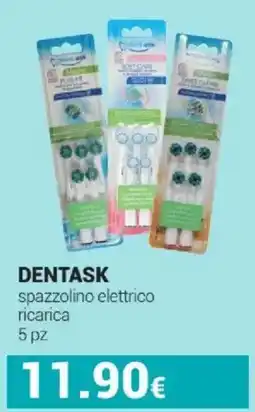 Tigotà DENTASK spazzolino elettrico ricarica offerta