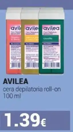 Tigotà AVILEA cera depilatoria roll-on offerta