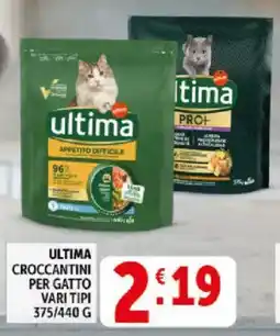 Deco Supermercati Ultima croccantini per gatto offerta