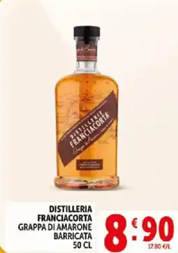 Deco Supermercati Distillerie franciacorta franciacorta grappa di amarone barricata offerta
