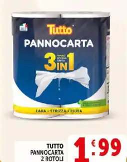 Deco Supermercati Tutto pannocarta 2 rotoli offerta