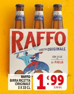 Deco Supermercati Raffo birra ricetta originale offerta