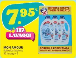 Tigotà MON AMOUR detersivo lavatrice offerta