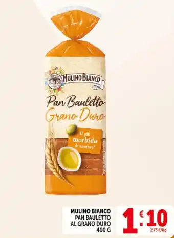 Deco Supermercati Mulino bianco pan bauletto al grano duro offerta