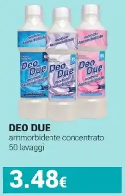 Tigotà DEO DUE ammorbidente concentrato offerta