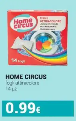 Tigotà HOME CIRCUS fogli attiracolore 14 pz offerta
