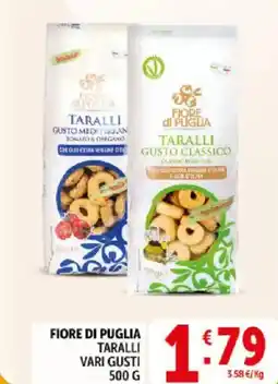 Deco Supermercati Fiore di puglia taralli offerta