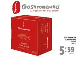 Deco Supermercati Gastronauta tonno pinne gialle offerta