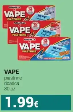Tigotà VAPE piastrine ricarica 30 pz offerta