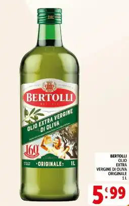 Deco Supermercati Bertolli olio extra vergine di oliva originale offerta