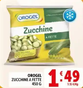 Deco Supermercati Orogel zucchine a fette offerta