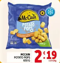 Deco Supermercati Mccain potato pops offerta