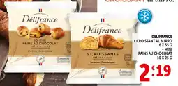 Deco Supermercati Delifrance croissant al burro, mini offerta