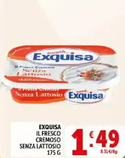 Deco Supermercati Exquisa il fresco cremoso senza lattosio offerta