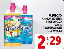 Deco Supermercati Fabuloso ammorbidente profumoso offerta