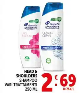 Deco Supermercati Head & shoulders shampoo offerta