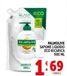 Deco Supermercati Palmolive sapone liquido eco ricarica offerta