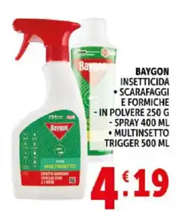 Deco Supermercati Baygon insetticida offerta