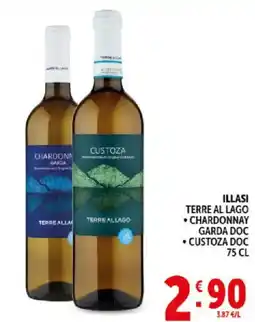 Deco Supermercati Illasi terre al lago, chardonnay garda doc, custoza doc offerta