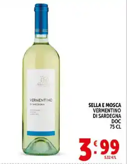 Deco Supermercati Sella e mosca vermentino di sardegna doc offerta