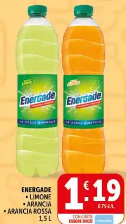 Deco Supermercati Energade limone, arancia, arancia rossa offerta
