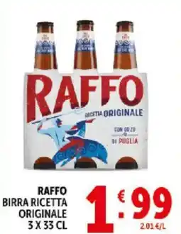 Deco Supermercati Raffo birra ricetta originale offerta