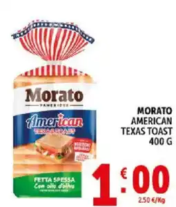 Deco Supermercati Morato american texas toast offerta