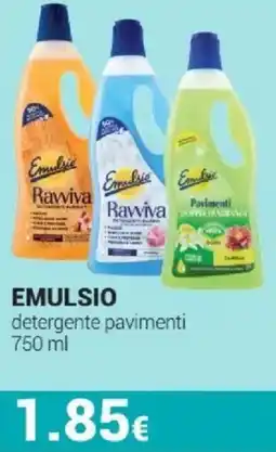 Tigotà EMULSIO detergente pavimenti offerta