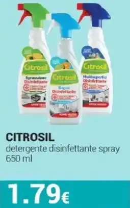 Tigotà CITROSIL detergente disinfettante spray offerta