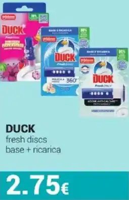 Tigotà DUCK fresh discs base + ricarica offerta