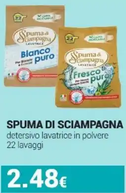 Tigotà SPUMA DI SCIAMPAGNA detersivo lavatrice in polvere offerta
