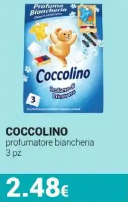 Tigotà COCCOLINO profumatore biancheria offerta
