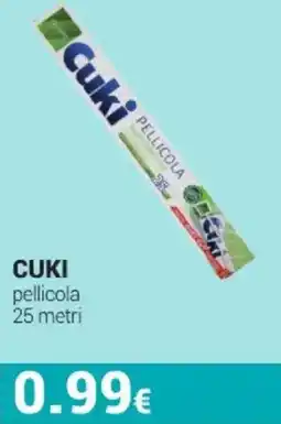 Tigotà CUKI pellicola offerta