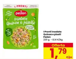 Interspar I Pronti Insalata Quinoa e piselli Pedon offerta