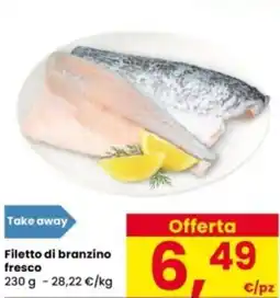Interspar Filetto di branzino fresco offerta