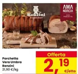 Interspar Porchetta Vera Umbra Renzini offerta