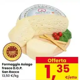 Interspar Formaggio Asiago fresco D.O.P. San Rocco offerta
